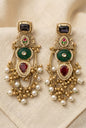Golden Statement Earrings