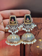 Munaar Dual tone Brass Jhumka
