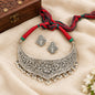 Navratri Brass Hasli Choker