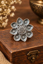Flower Brass Ring