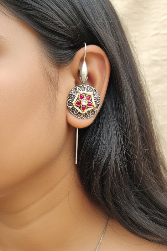 Pachi Pin Bugadi Earcuffs