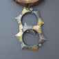 Dual tone Brass Kada- single piece