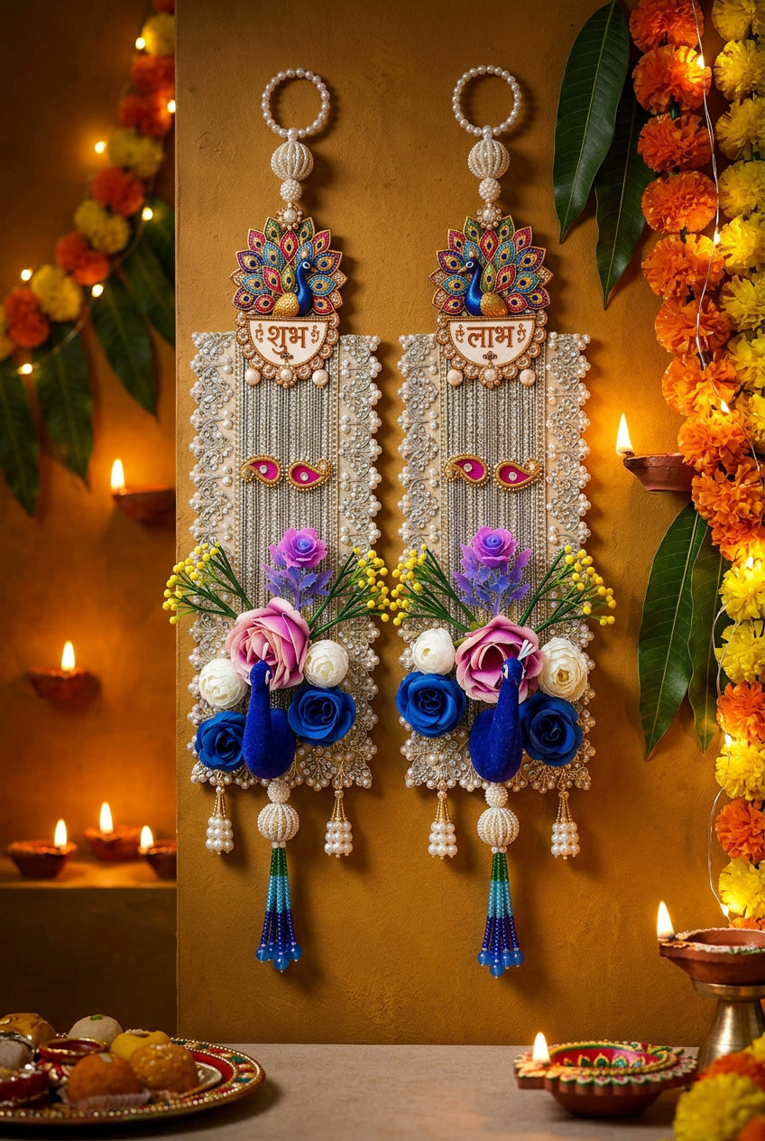 Peacock Diwali hanging